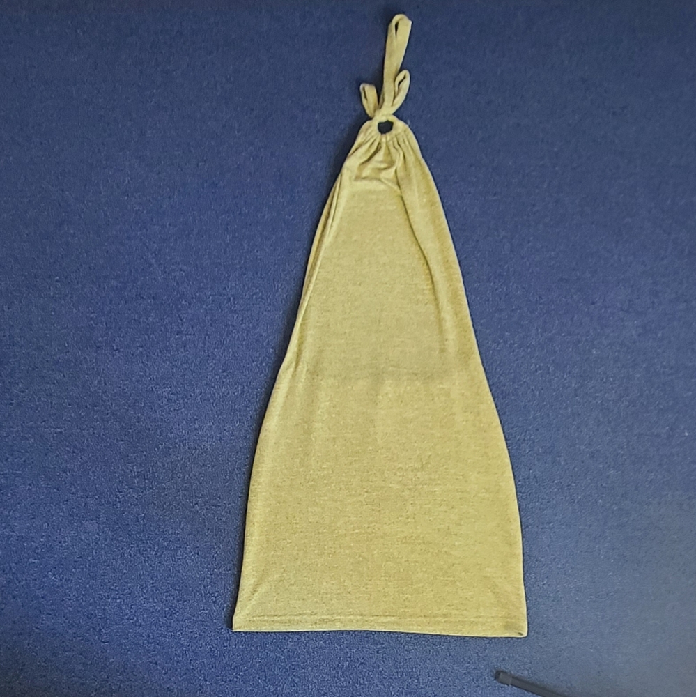backless halter dress